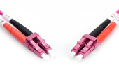 DIGITUS Patch cord światłowodowy FO LC-LC MM 50/125 OM4 duplex LSOH 2m - DK-2533-02-4 - Zdjęcie 4