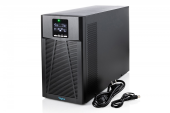 DIGITUS Zasilacz awaryjny UPS Online Tower 19" LCD 2000VA/2000W 4x12V/9Ah 8xC13 1xC14 USB RS232 RJ45 GŁ.460mm - DN-170131 - Zdjęcie 4