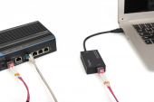 DIGITUS Karta sieciowa USB 3.0 typ A na Gigabit SFP, adapter światłowodowy 1000 Mb/s, moduł SFP sprzedawany osobno - DN-3026-1 - Zdjęcie 6