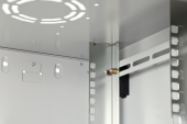 DIGITUS Szafa sieciowa wisząca Dynamic 19" 7U rack 385x600x450mm, drzwi szyba, szara, niezłożona, 60kg - DN-37100 - Zdjęcie 8