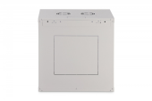 DIGITUS Szafa sieciowa wisząca Dynamic 19" 12U rack 607x600x450mm, drzwi szyba, szara, niezłożona, 60kg - DN-37108 - Zdjęcie 4