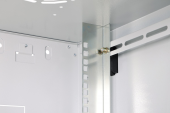 DIGITUS Szafa sieciowa wisząca Dynamic 19" 12U rack 607x600x450mm, drzwi szyba, szara, niezłożona, 60kg - DN-37108 - Zdjęcie 8