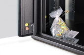 DIGITUS Szafa sieciowa wisząca Dynamic 19" 16U rack 785x600x450mm, drzwi szyba, czarna, niezłożona, 60kg - DN-37113 - Zdjęcie 6