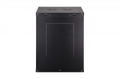DIGITUS Szafa sieciowa wisząca Dynamic 19" 16U rack 785x600x600mm, drzwi szyba, czarny, niezłożona, 60kg - DN-37115 - Zdjęcie 4