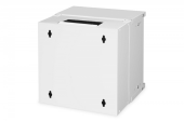 DIGITUS Szafa sieciowa wisząca 10" 6U, SOHO PRO 324 x 316 x 298 mm, nośność 60kg, drzwi szyba, niezłożona, Szara - DN-49100 - Zdjęcie 2