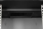 DIGITUS Szafa sieciowa wisząca 10" 6U, SOHO PRO 324 x 316 x 298 mm, nośność 60kg, drzwi szyba, niezłożona, Czarna - DN-49101 - Zdjęcie 5