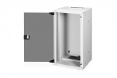 DIGITUS Szafa sieciowa wisząca 10" 12U, SOHO PRO 595 x 315 x 300 mm, nośność 60kg, drzwi szyba, niezłożona, Szara - DN-49104 - Zdjęcie 3