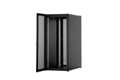 DIGITUS Szafa sieciowa stojąca Hyper Pro 19" 26U rack 600x1000, drzwi przód perforacja, czarna 1000kg - DN-51018-P-B - Zdjęcie 5