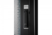 DIGITUS Szafa sieciowa stojąca Hyper Pro 19" 26U rack 600x1000, drzwi przód perforacja, czarna 1000kg - DN-51018-P-B - Zdjęcie 8
