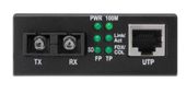 DIGITUS Media konwerter 100Base-TX do 100Base-FX Duplex SC SM 20km 1310nm  - DN-82021-1 - Zdjęcie 3