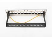 DIGITUS Patch panel 10, 12 port Keystone, pusty, Czarny - DN-91420 - Zdjęcie 2