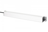 DIGITUS Listwa zasilająca PDU Rack 19" z zabezpieczeniem przeciwprzepięciowym + filtr EMI/RFI, 7 gniazd Schuko CEE 7/3, kabel 2m, wtyk Unischuko CEE 7/7, 16A, - DN-95441 - Zdjęcie 2