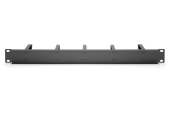 DIGITUS Organizer kablowy poziomy typu RING 19" 1U, 40x483x60mm, czarny  - DN-97602 - Zdjęcie 4