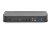 DIGITUS Przełącznik KVM 2 portowy DisplayPort do HDMI 2x1 4K 60Hz  2xUSB audio - DS-12850 - Zdjęcie 4