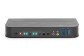 DIGITUS Przełącznik KVM 2 portowy DisplayPort do HDMI 2x1 4K 60Hz  2xUSB audio - DS-12850 - Zdjęcie 5