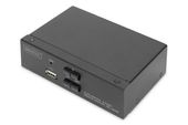 DIGITUS Przełącznik KVM 2 portowy HDMI, 4K 30Hz - DS-12870 - Zdjęcie 1