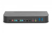 DIGITUS Przełącznik KVM 2 portowy, 2x HDMI IN, 1x HDMI OUT, 2x USB A, 1x Audio, 4K x 2K 60Hz, IN&OUT - DS-12874 - Zdjęcie 8