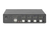 DIGITUS Przełącznik KVM 4 portowy HDMI, 4K 30Hz - DS-12880 - Zdjęcie 4