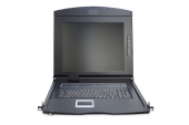 DIGITUS Konsola 17 LCD z touchpad bez KVM 1U klawiatura US - DS-72210-1US - Zdjęcie 5