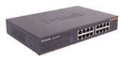 D-LINK DES-1016D switch L2 16x10/100 Desktop/Rack 19'' Metal NO FAN - DES-1016D/E - Zdjęcie 1