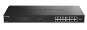 D-LINK Przełącznik DGS-1018P/E - DGS-1018P/E - Zdjęcie 1