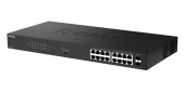 D-LINK Przełącznik DGS-1018P/E - DGS-1018P/E - Zdjęcie 3