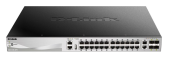 D-LINK Przełącznik DGS-3130-30PS 24GE PoE 4SFP+ 2x10 - DGS-3130-30PS/E - Zdjęcie 1