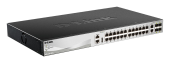 D-LINK Przełącznik zarządzalny DGS-3130-30TS Switch 24GE 2x10G 4xSFP+  - DGS-3130-30TS/E - Zdjęcie 3