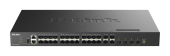 D-LINK Przełącznik zarządzalny DXS-3410-32XY/E 10G warstwa 3 stakowalny 24*10GBASE-T + 4*10G SFP+ + 4*25G SFP28 Multi-Gigabit  - DXS-3410-32XY/E - Zdjęcie 1