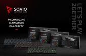 Elmak Klawiatura mechaniczna gamingowa Savio Tempest RX TKL Outemu RED, LED czerwony, NKRO, Anty-ghosting - SAVGK-TEMPEST RED - Zdjęcie 9
