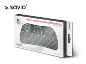 Elmak Klawiatura bezprzewodowa Android TV Box, Smart TV, PS3, XBOX360, PC SAVIO KW-01 - SAVWK-01 - Zdjęcie 2