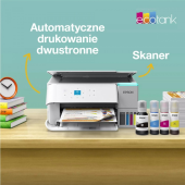 EPSON Urządzenie wielofunkcyjne L4366 ITS A4/33ppm/WiFi-d/duplex/5.2kg/biala  - C11CL41409 - Zdjęcie 10