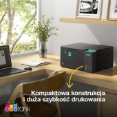 EPSON Urządzenie wielofunkcyjne  L6360 ITS  A4/35ppm/W(LAN)/100k stron/czarna  - C11CL42401 - Zdjęcie 3