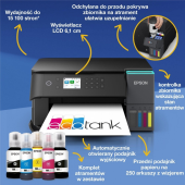 EPSON Urządzenie wielofunkcyjne  L6360 ITS  A4/35ppm/W(LAN)/100k stron/czarna  - C11CL42401 - Zdjęcie 9