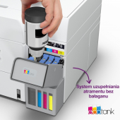 EPSON Urządzenie wielofunkcyjne L6376 ITS białe A4/35ppm/W(LAN)/ADF2Scopy/100k  - C11CL43404 - Zdjęcie 7