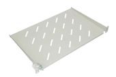 EXTRALINK Półka do szaf wiszących 1U 300mm 19 cali szara - EX.12745 - Zdjęcie 1