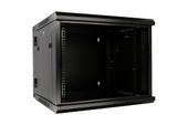 EXTRALINK Szafka wisząca rack 9U 600x600 czarna dwusekcyjna - EX.12943 - Zdjęcie 4