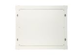 EXTRALINK Szafka wisząca rack 9U 600x450 szara metalowe drzwi  - EX.13018 - Zdjęcie 4