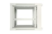 EXTRALINK Szafka wisząca rack 9U 600x450 szara metalowe drzwi  - EX.13018 - Zdjęcie 6