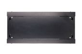 EXTRALINK Szafka wisząca rack 4U 600x600 czarna szklane drzwi - EX.2893 - Zdjęcie 6