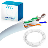 EXTRALINK Kabel CAT6 UTP(U/UTP) wewnętrzny skrętka 50M - EX.32358 - Zdjęcie 1