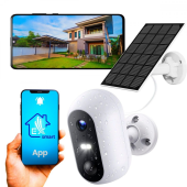 EXTRALINK Kamera IP Smart Life SolarEye kamera zewnętrzna z panelem solarnym, full HD 1080p, Wi-Fi akumulator 5200mAh, IP54  - EX.32985 - Zdjęcie 5