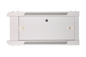 EXTRALINK Szafka wisząca rack 4U 600x600 szara szklane drzwi - EX.8543 - Zdjęcie 5