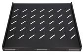 EXTRALINK Półka 1U 500mm czarna 19 cali - EX.8635 - Zdjęcie 2
