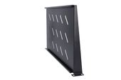 EXTRALINK Półka rack 1U do szaf wiszących czarna 25cm - EX.8659 - Zdjęcie 3
