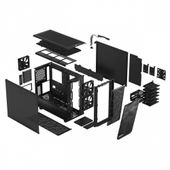 Fractal Design Obudowa Meshify 2 Mini Czarna TG Dark Tint  - FD-C-MES2M-01 - Zdjęcie 11