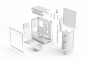 Fractal Design Obudowa Meshify 3 Ambience ProRGB White TG Clear  - FD-C-MES3A-05 - Zdjęcie 11