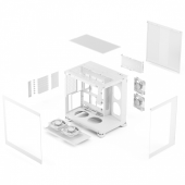 Fractal Design Obudowa Pop 2 Vision Biała RGB  - FD-C-POV2A-03 - Zdjęcie 9
