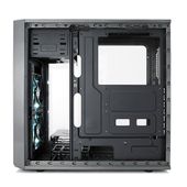 Fractal Design Focus G Window Gunmetal GRAY 3.5'HDD/2.5'SDD uATX/ATX/ITX  - FD-CA-FOCUS-GY-W - Zdjęcie 4