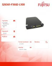FUJITSU Dysk SSD SATA III 1024GB S26361-F3682-L100  - S26361-F3682-L100 - Zdjęcie 2